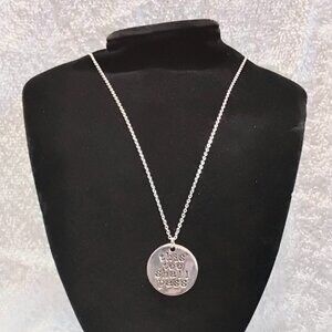 BNWOT 3/$20 Florence Scovel This Too Shall Pass 18" Chain/Charm Fashion Jewelry!
